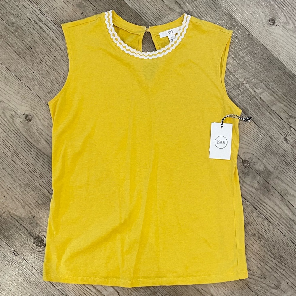 Yellow Citrus Tank Top